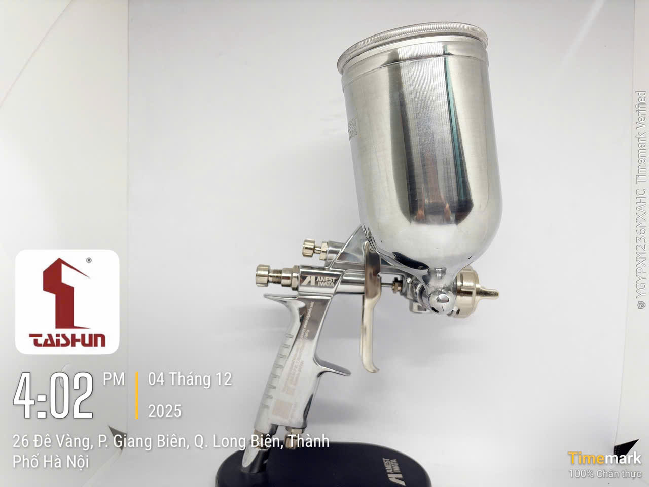 Súng phun sơn cỡ lớn Anest Iwata WIDER2 model thay thế cho W-200